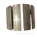 baja inti stator lembaran Grade 800 material 0.5 mm thickness steel 178 mm diameter